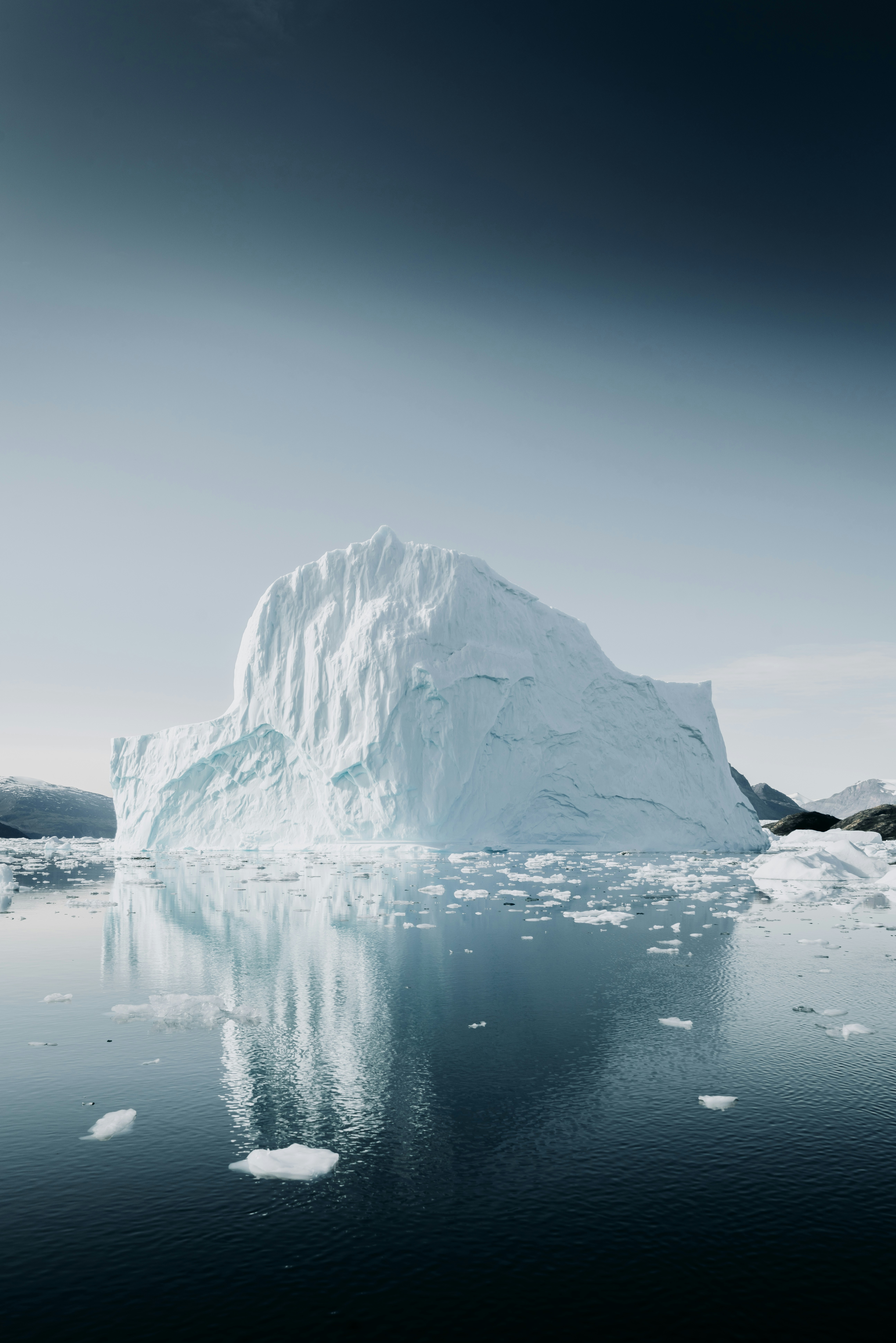 Svalbard — iceberg reflection. Photo: Annie Spratt